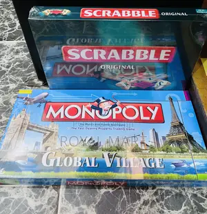 Scrabble + Monopoly Game