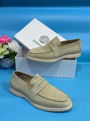 Quality Versace Suede Loafers