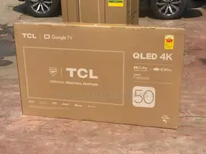 More Clarity, TCL 50 Qled C645 Frameless Smart Android Tv