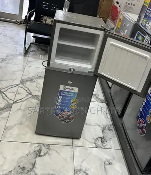 Long Lasting 80 Liters Pearl Grey Top Mount 2 Doors Electric Fridge