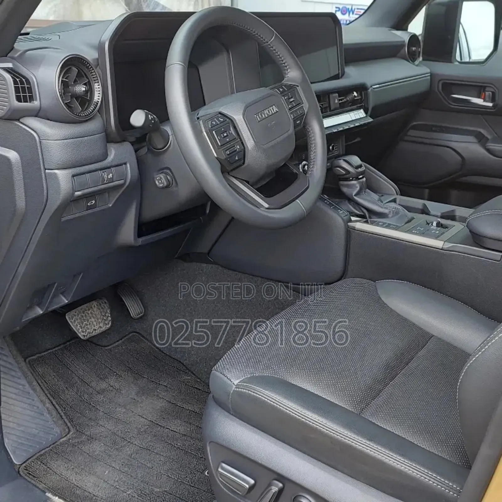 New Toyota Land Cruiser Prado 2.4 Petrol 2024 Black