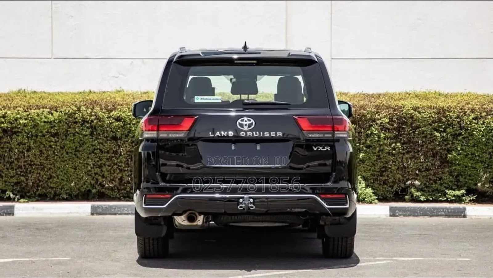New Toyota Land Cruiser LC300 2025 Black