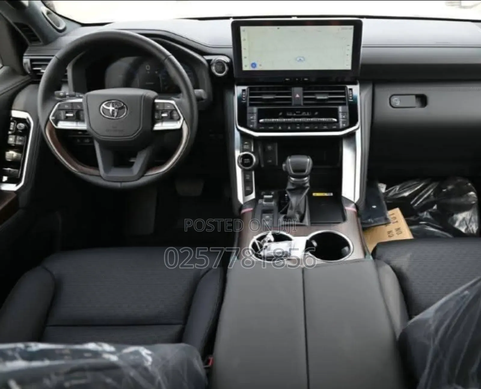 New Toyota Land Cruiser LC300 2025 Black