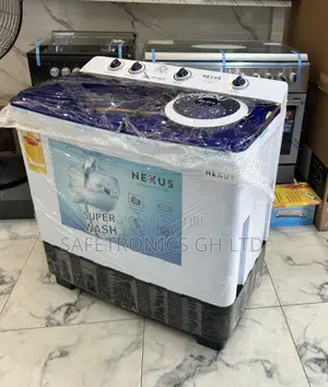 Semiautomatic Top Load Nexua 15.0kg White Washingmachine