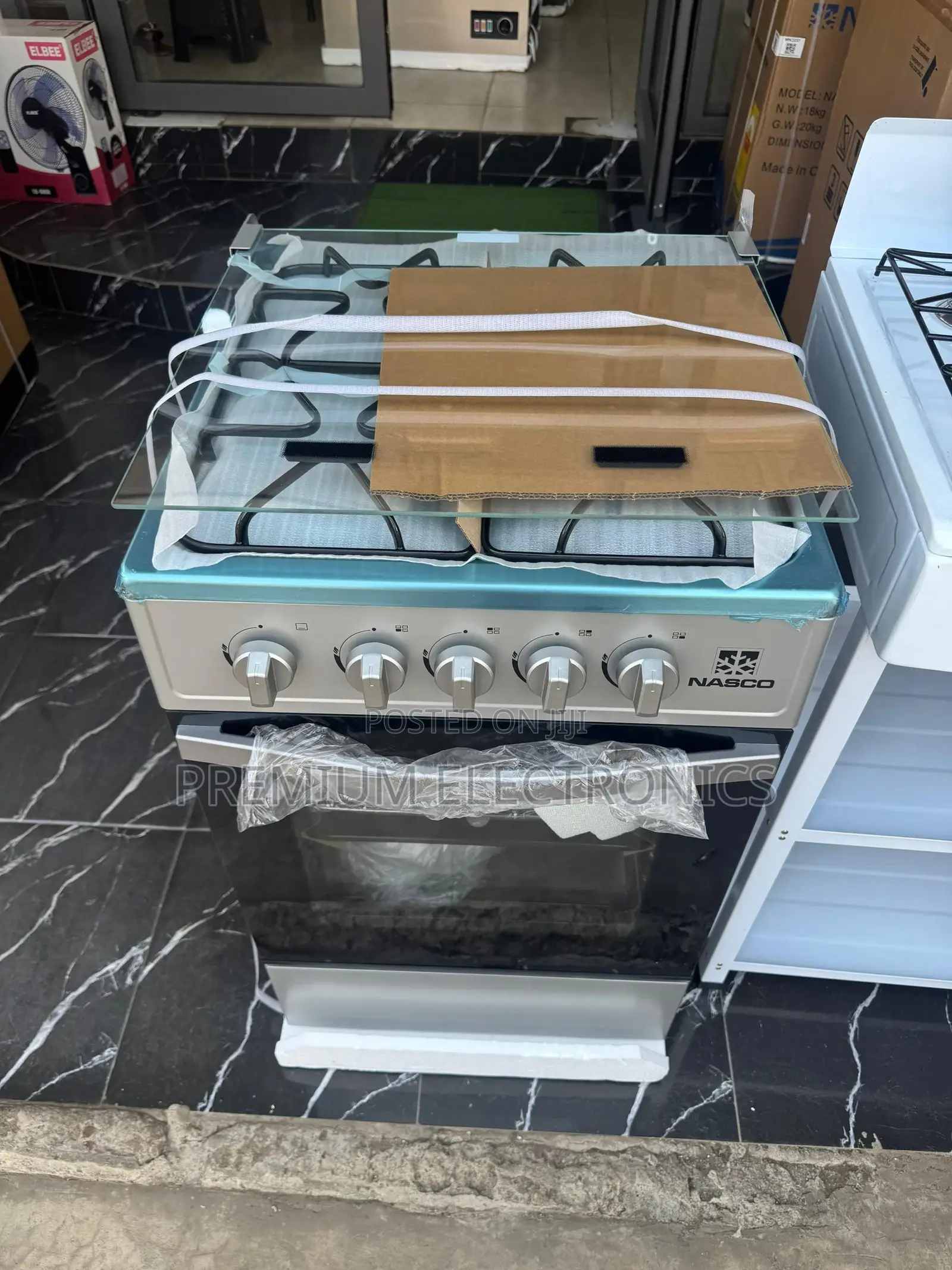 Nasco 4 Burner 50x50cm Gas Cooker