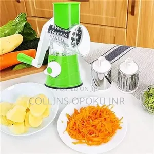 Cheese Grater Rotary Handheld Vegetable Slicer, Shredder Family Cook