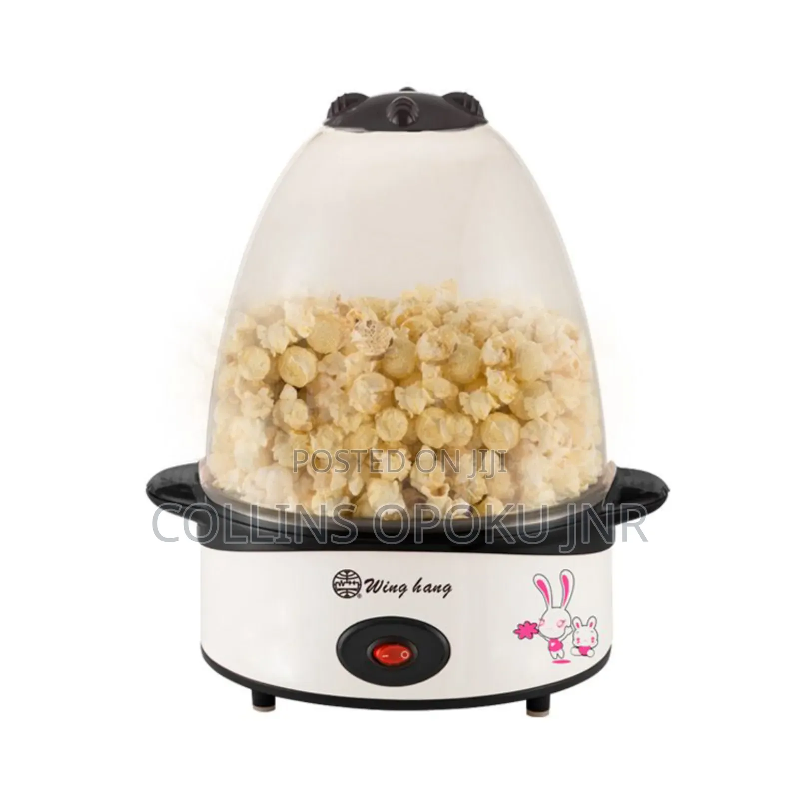 Household Electric Popcon Machine; Oil, Sugar Seasoning Can Be Added