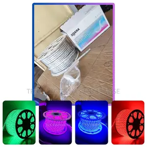 100m RGB Strip Light + Adaptor