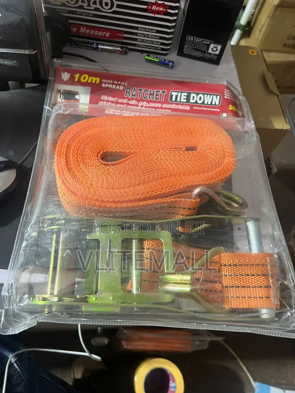 Rachet Strap/Tie Down /Container Belts 10m