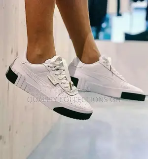 Puma Cali White and Black