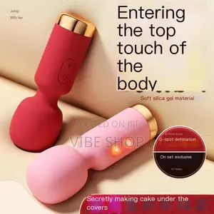Premium Mini Wand Vibrator– Powerful Cordless Mini Magic Wand Massager