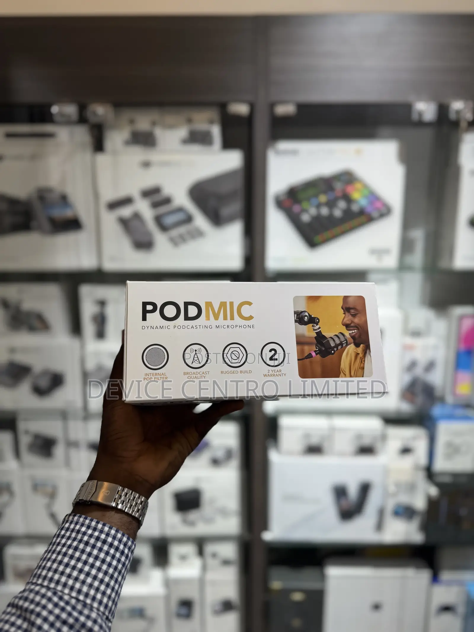 Rode Podmic Dynamic Podcasting Microphone