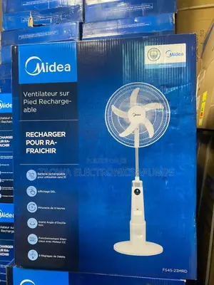 Latest - Rechargeable - Midea Standing Fan
