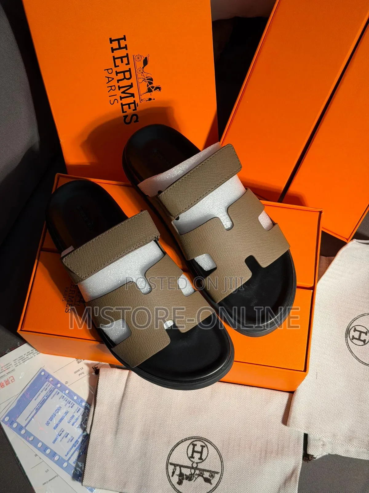 Hermes Slippers