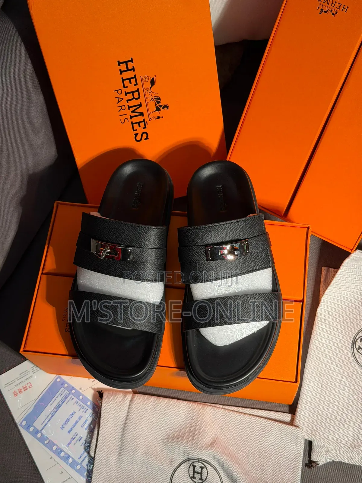 Hermes Slippers