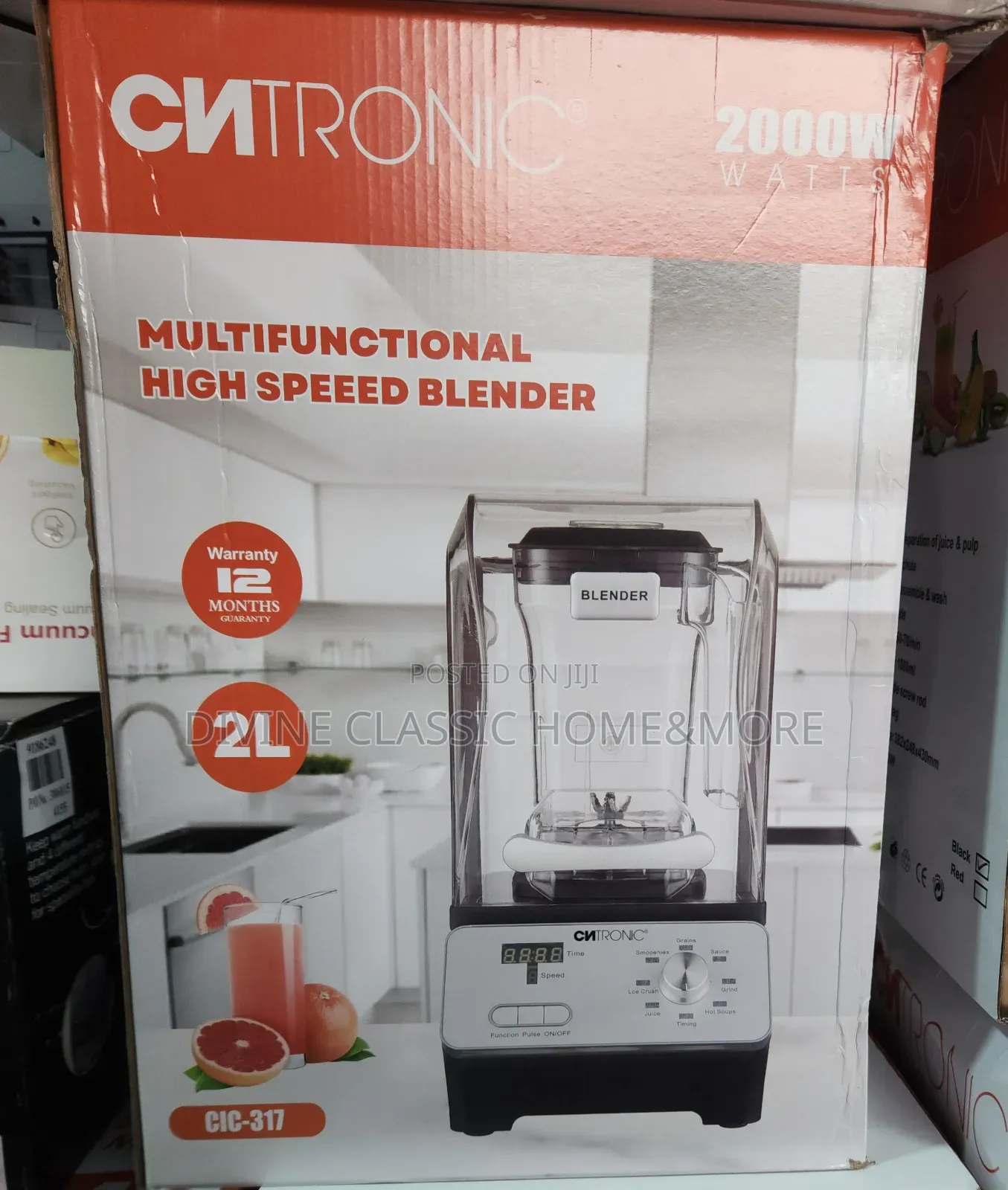 2lit Cntronic Sound Proof High Power Blender