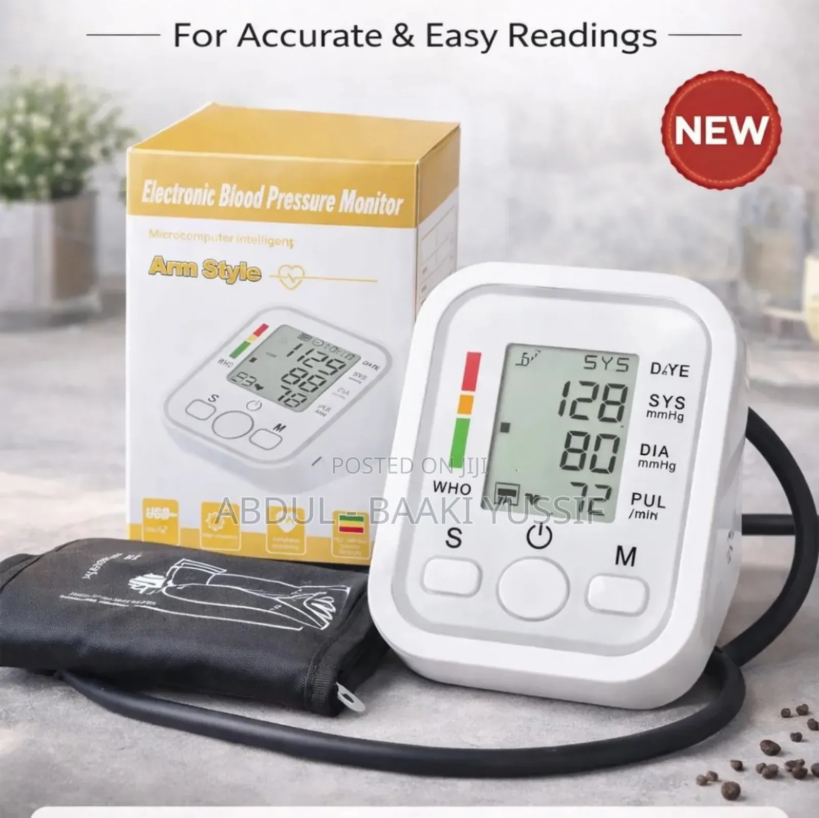 Electronic Blood Pressure Monitor