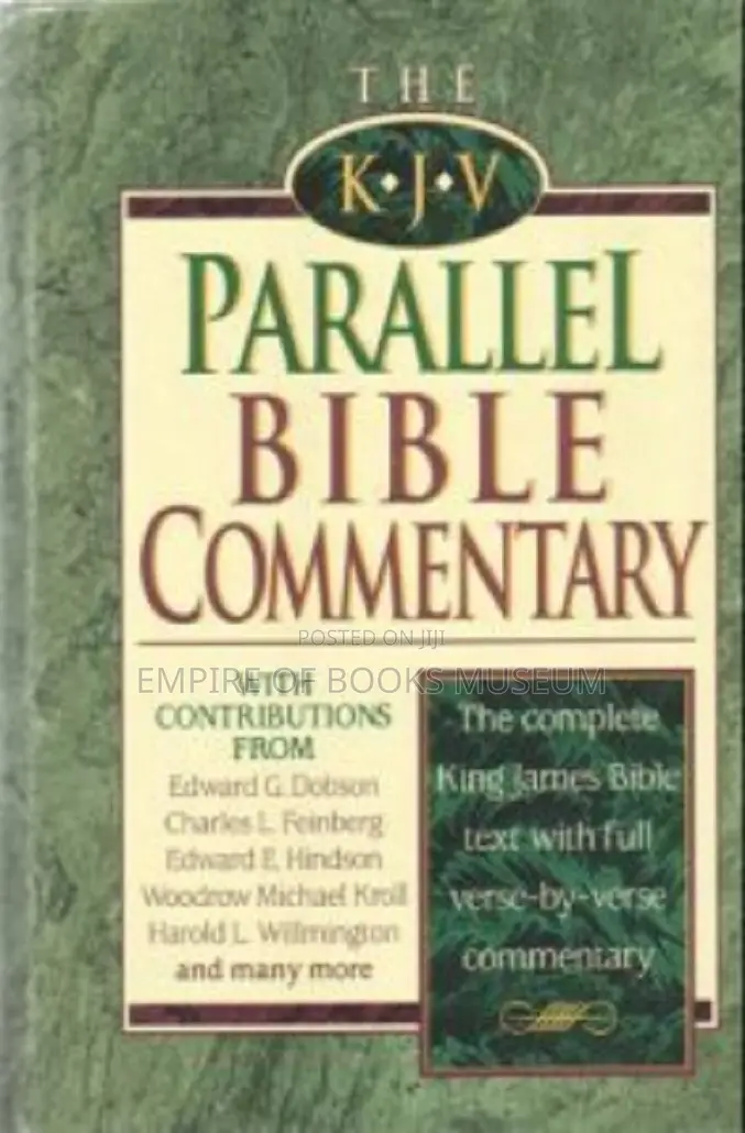 The King James Version Parallel Bible Commentary Hardcove
