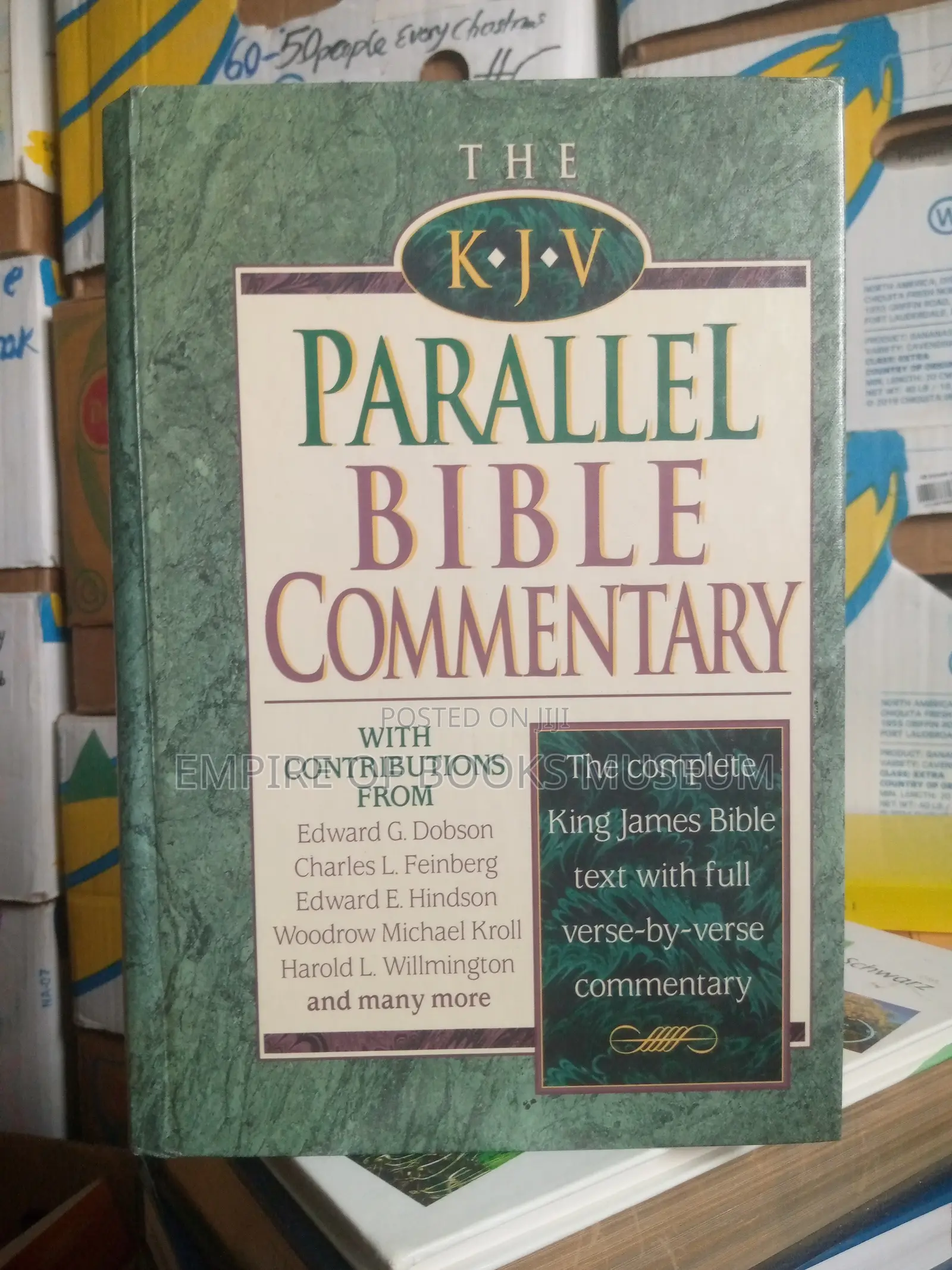 The King James Version Parallel Bible Commentary Hardcove