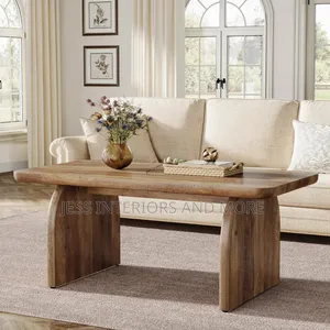 Center Table With Sturdy Base