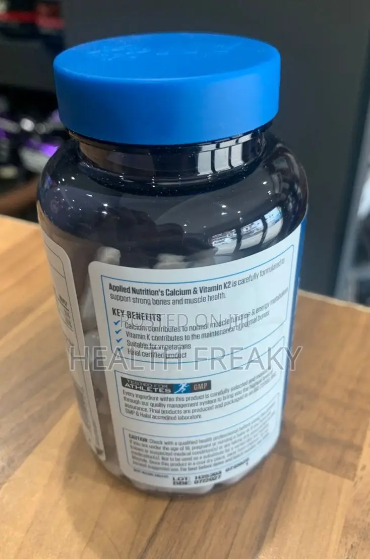 Applied Nutrition Calcium Vitamin (Mk-7)Strong Bones Muscle Growth