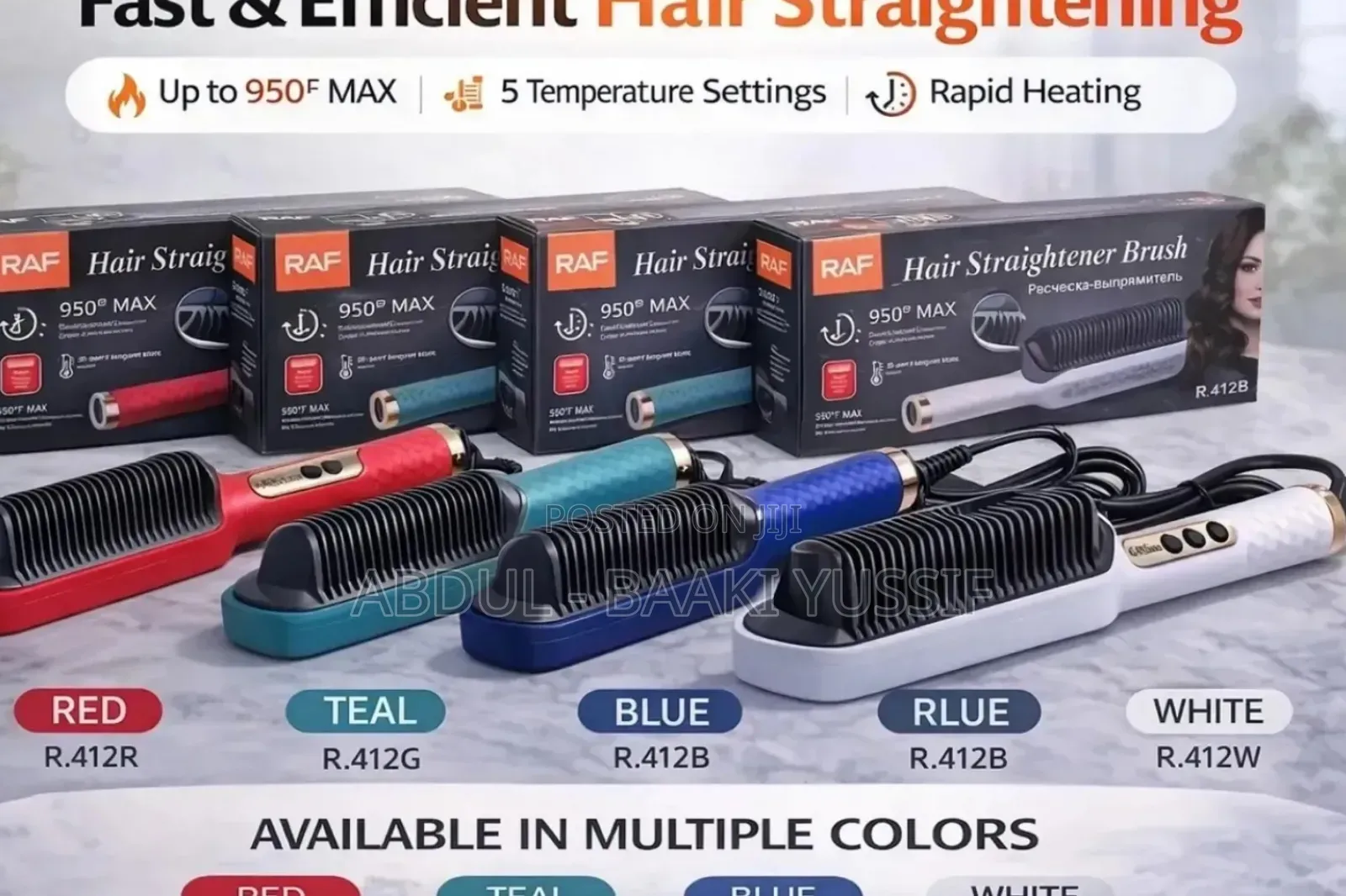 Raf Hair Straightener