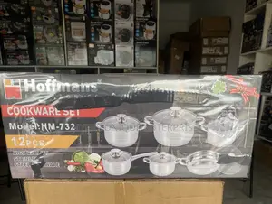 High Quality 12pcs Set Hoffmans Cooking Pots