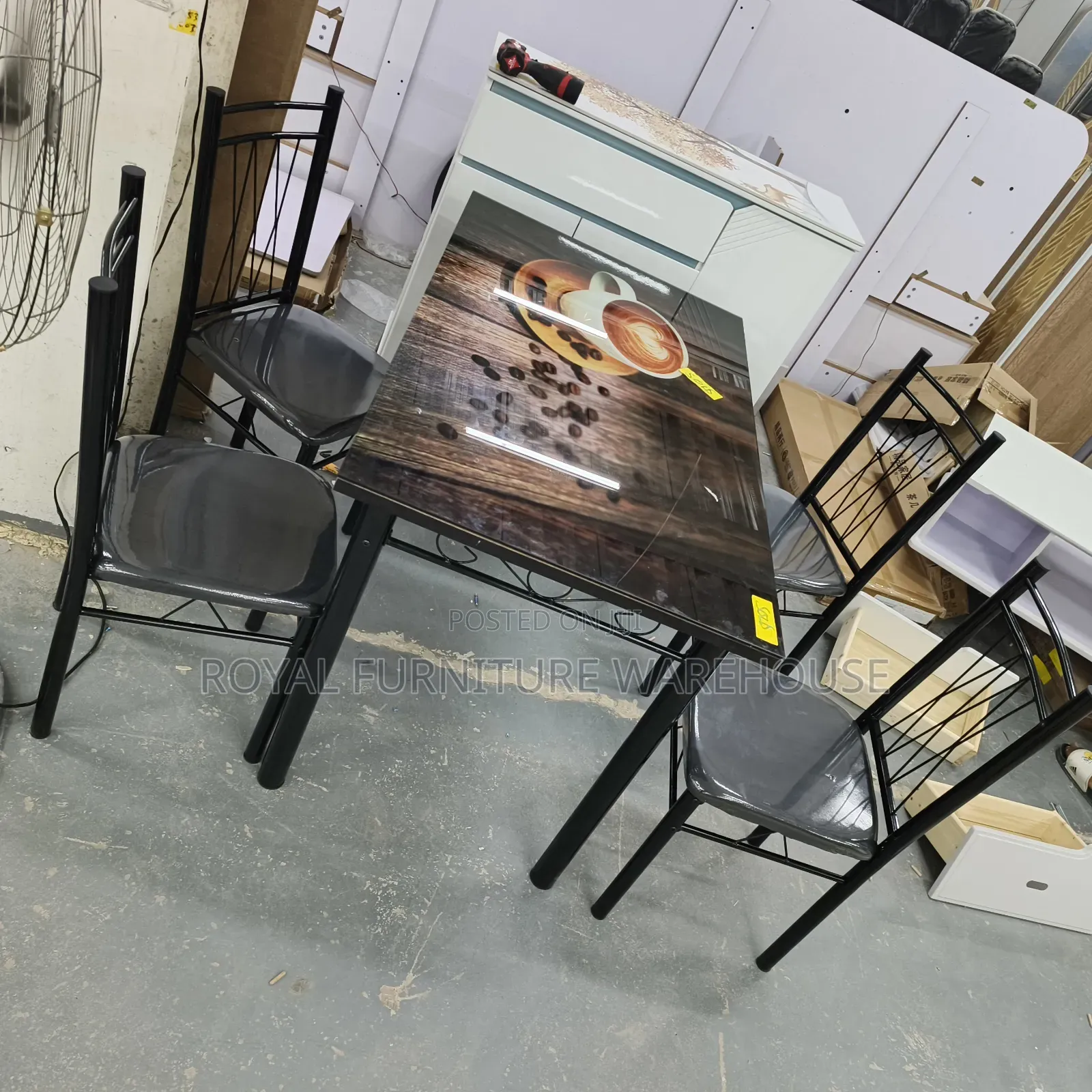Dining Set With 4 Chairs