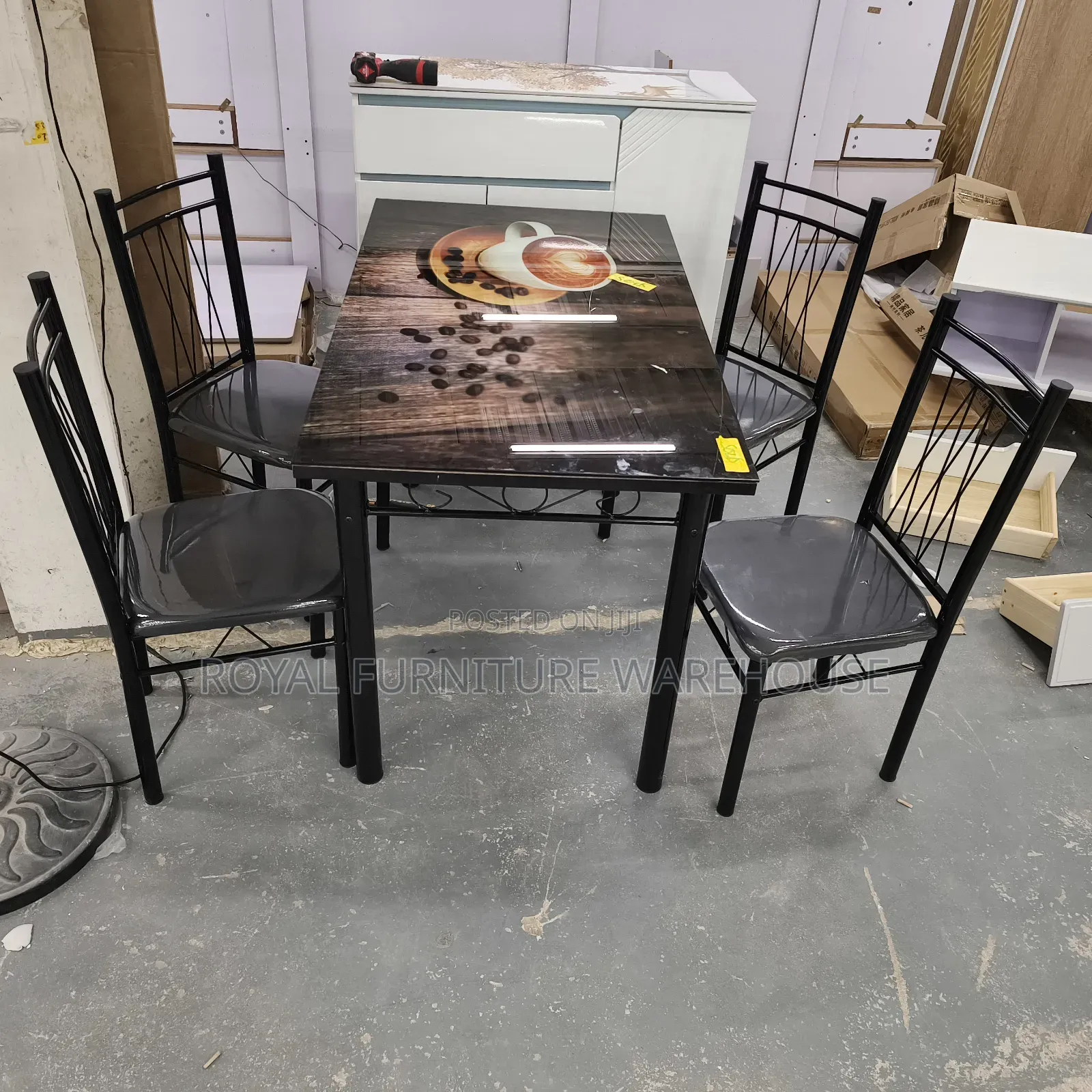 Dining Set With 4 Chairs