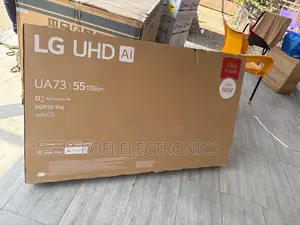 Elegant Lg 55” Uhd Ai Smart Tv Brilliant Colors Smooth Performance