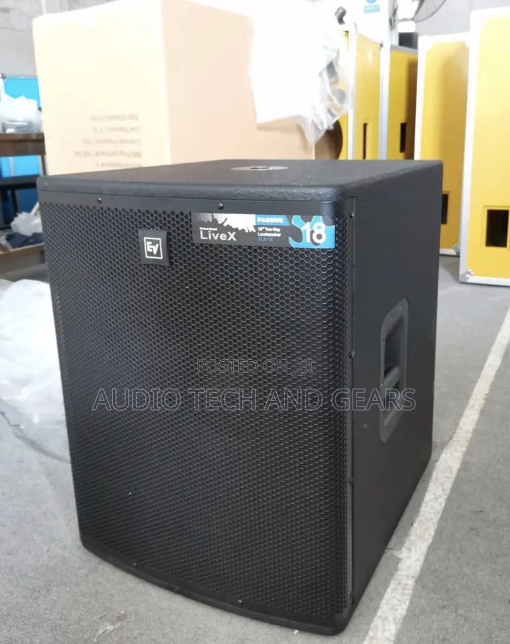 Ev Live-X Single Bass Speaker Pair