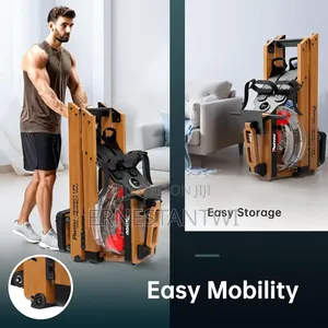 150kg Capacity Folding Rower Machine With Bluetooth From Pasyou, Uk