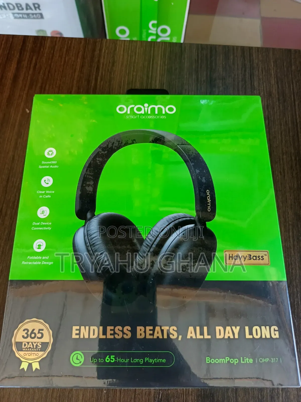 Oraimo Boompop Lite – Wireless Earbuds For Music, Calls & Everyday Use