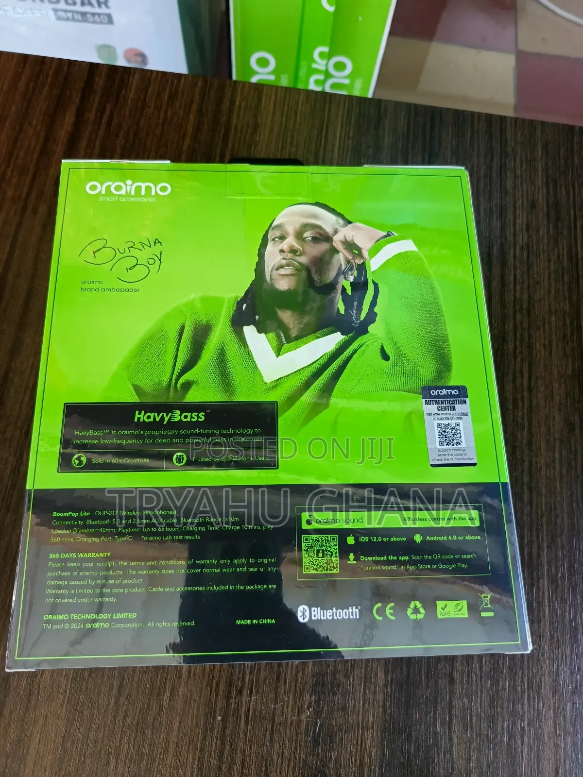 Oraimo Boompop Lite – Wireless Earbuds For Music, Calls & Everyday Use