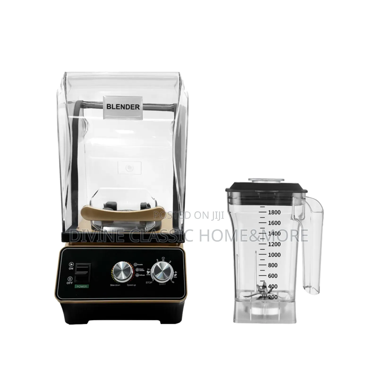 2lit Cntronic Sound Proof High Power Blender