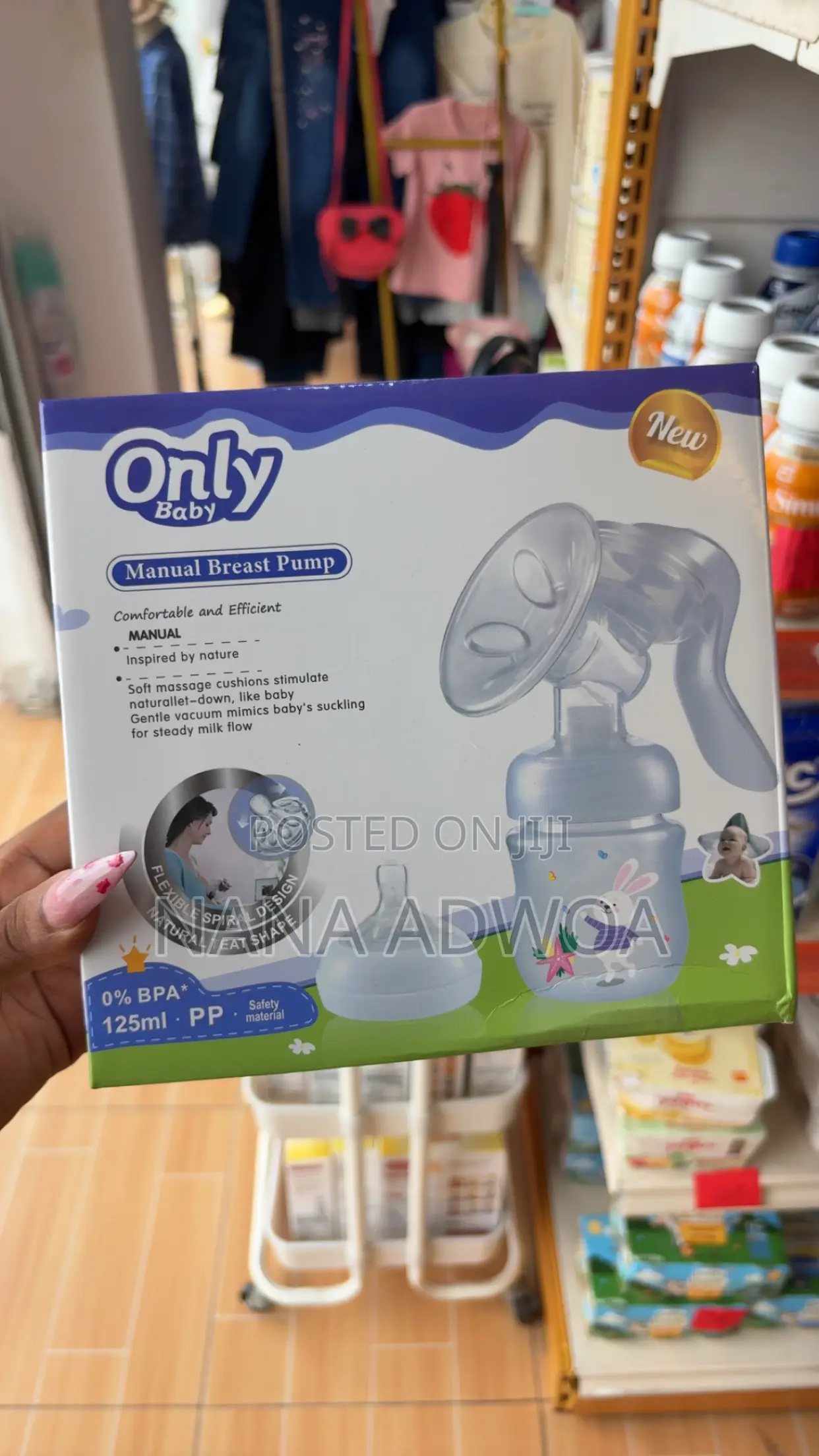Only Baby Manual Breast Pump