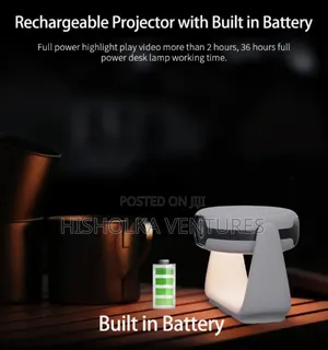 Tripsky Android 11 Rechargeable Smart Projector