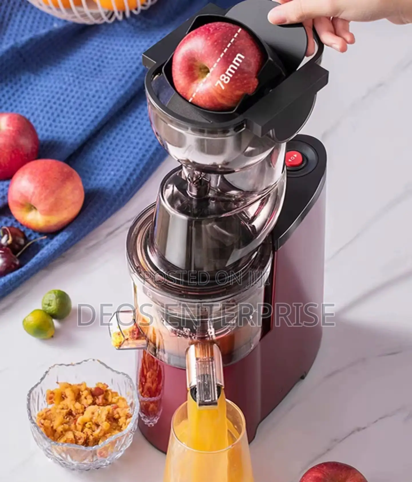 Silent Efficient Sokany Cold Press Juicer