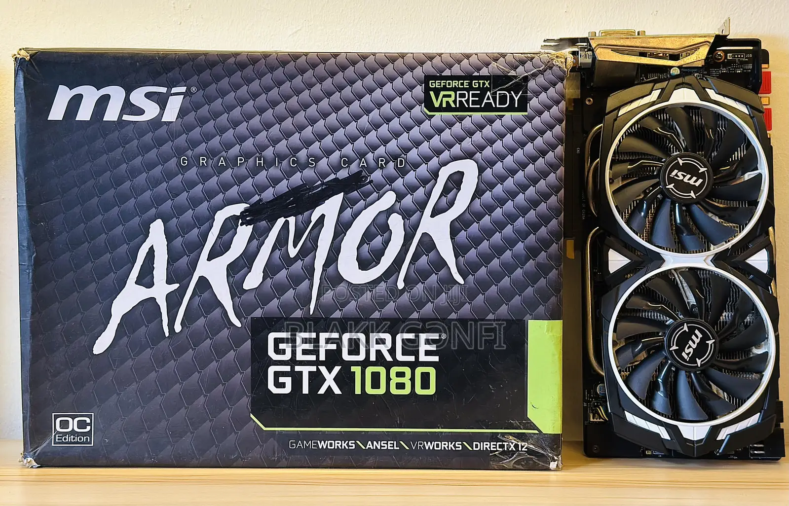 Msi Armor Gtx 1080 8gb Card