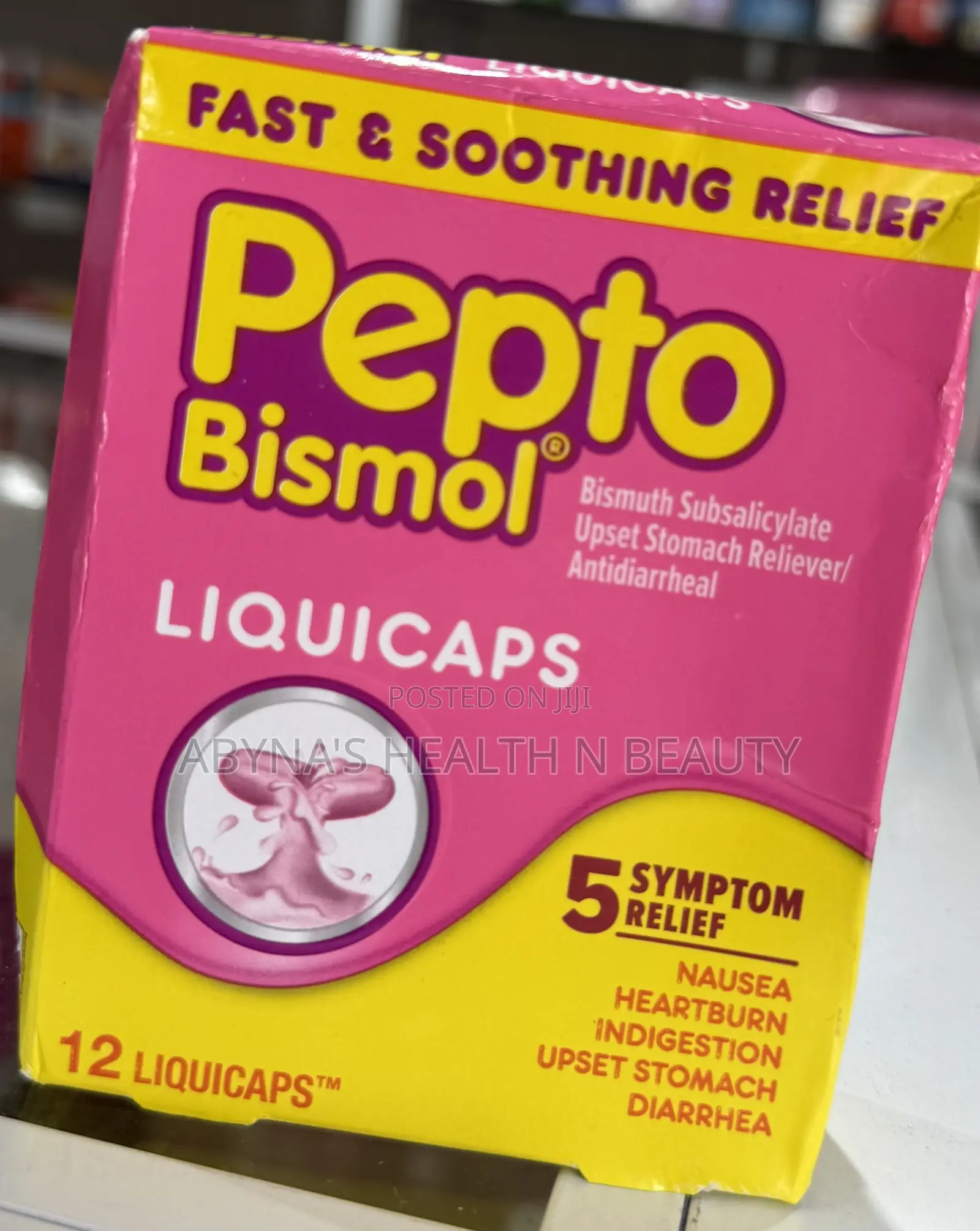 Pepto Bismol Chewable Liquicaps