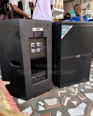 Jld 15” Active Monitor Speakers - Wooden Cabinet