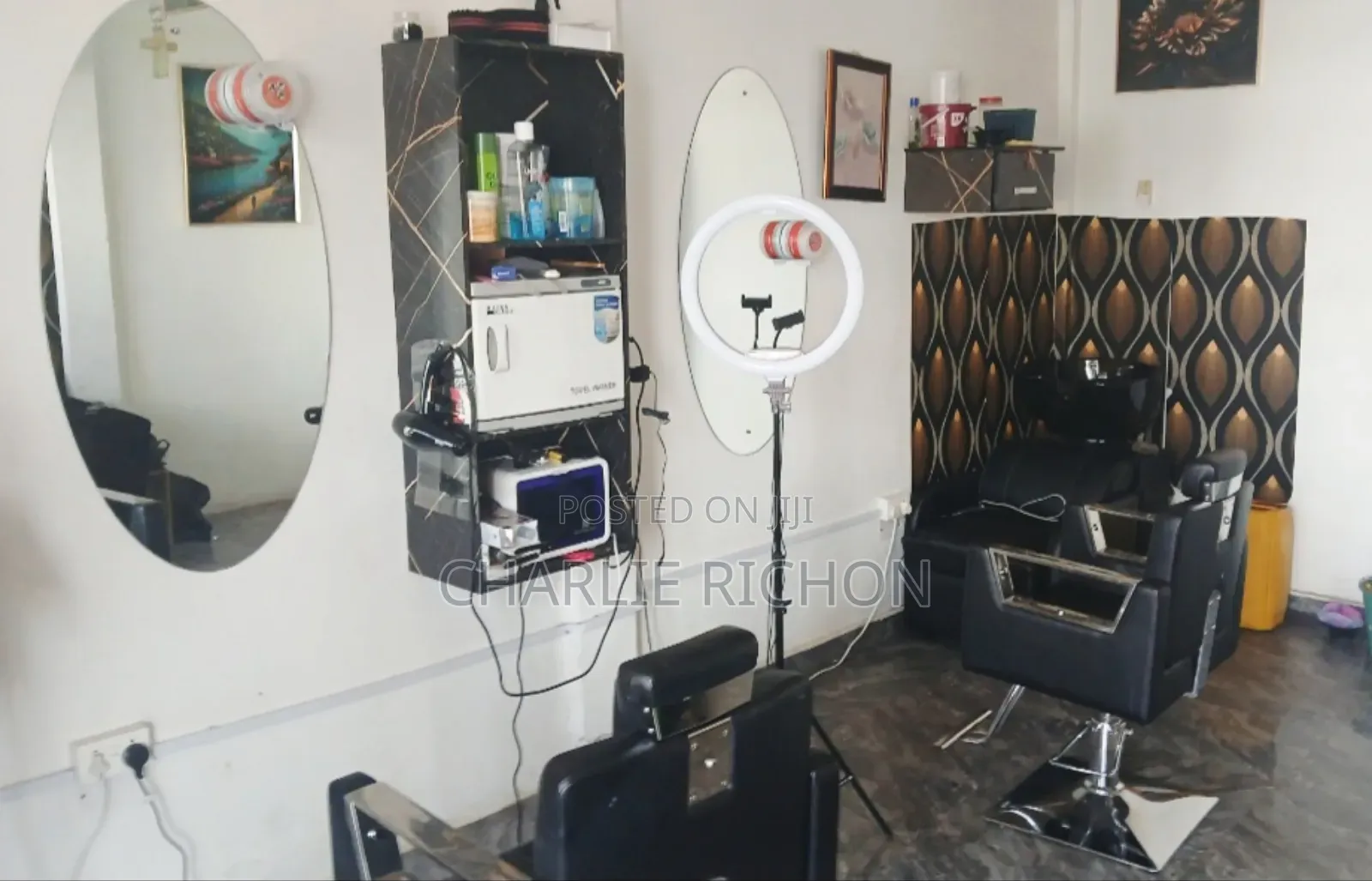Well Equipped Barbershop for Urgent Sale