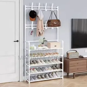 Shoe Rack With Hangers