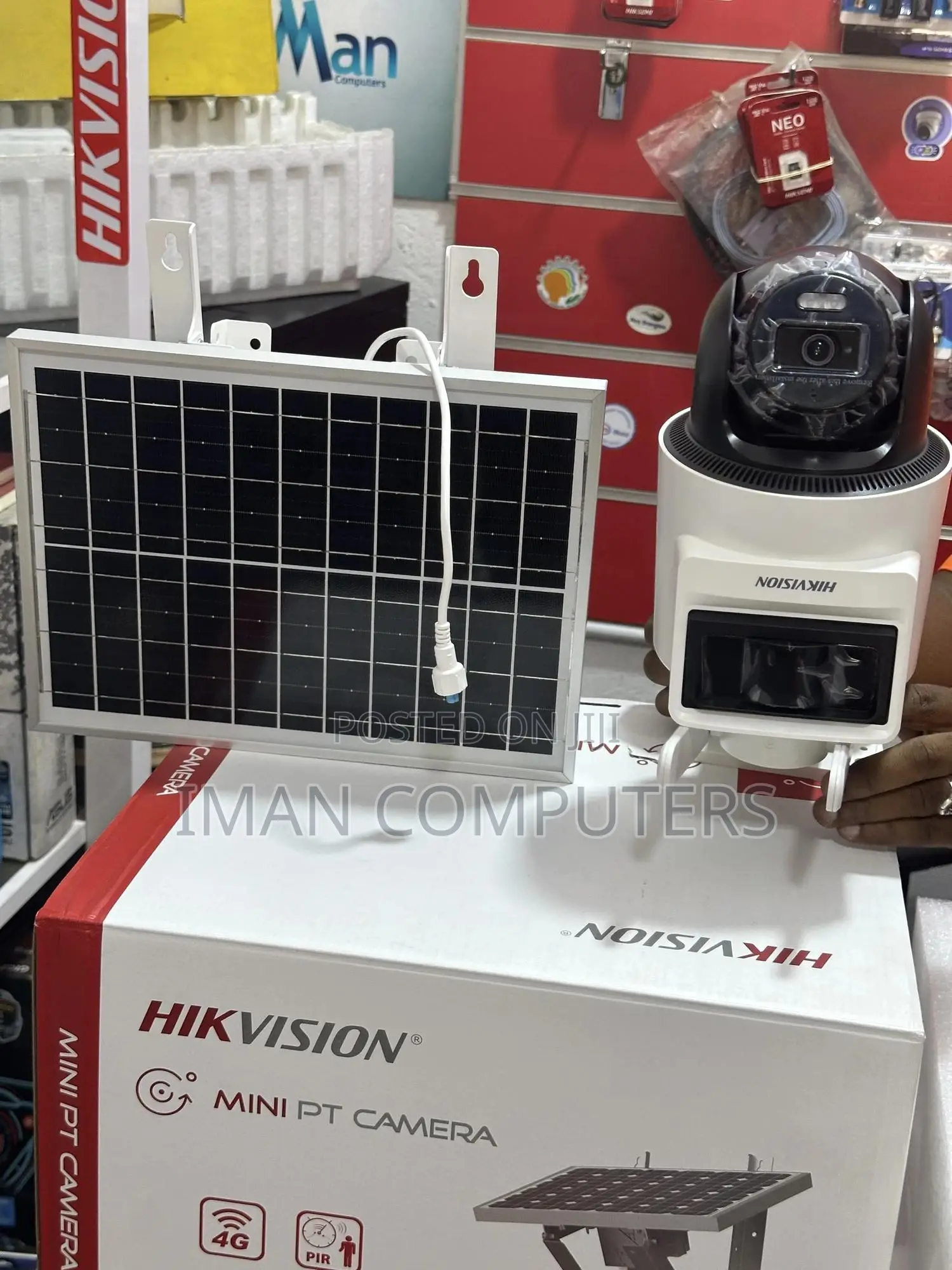 Hikvision 4g Lte Solar Mini Pt Camera