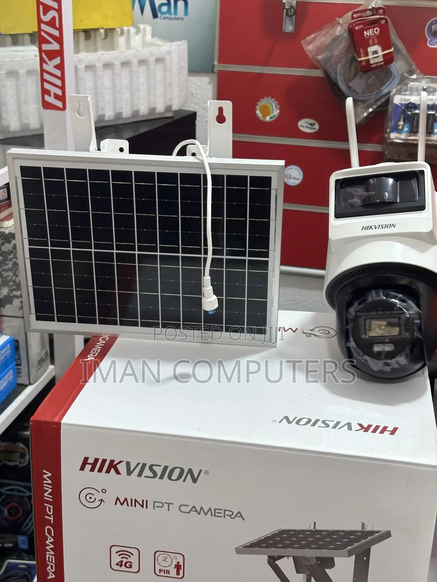 Hikvision 4g Lte Solar Mini Pt Camera