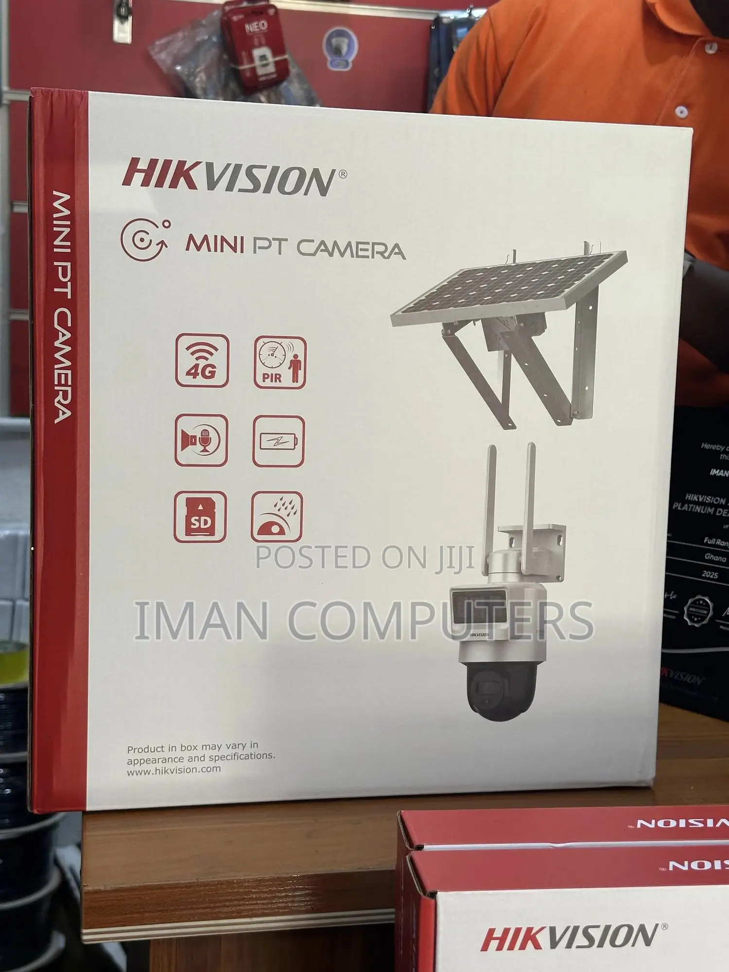 Hikvision 4g Lte Solar Mini Pt Camera