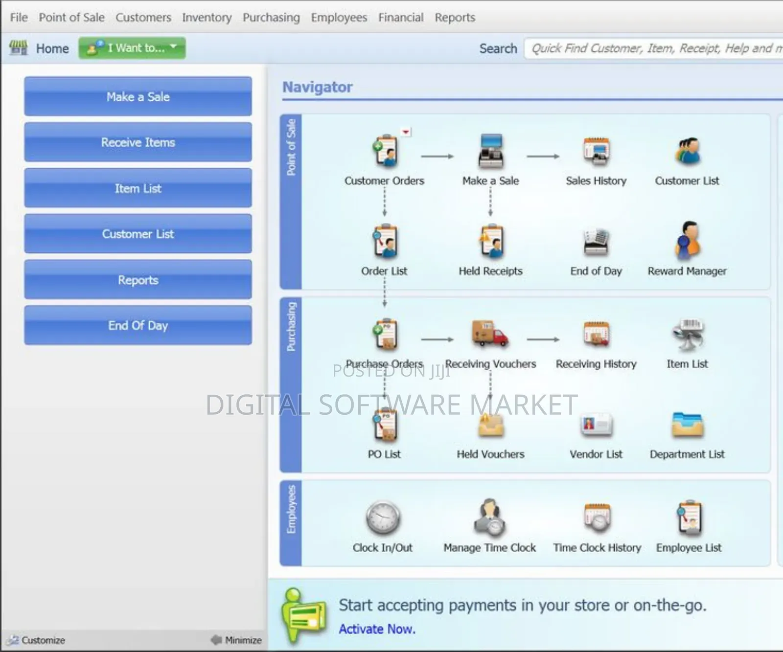 Quickbooks Point of Sale Software ( Free Installation)