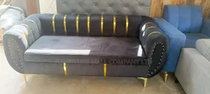 Sweet Material And Gold 3in1 Sofa Available As Sen💕💘💯