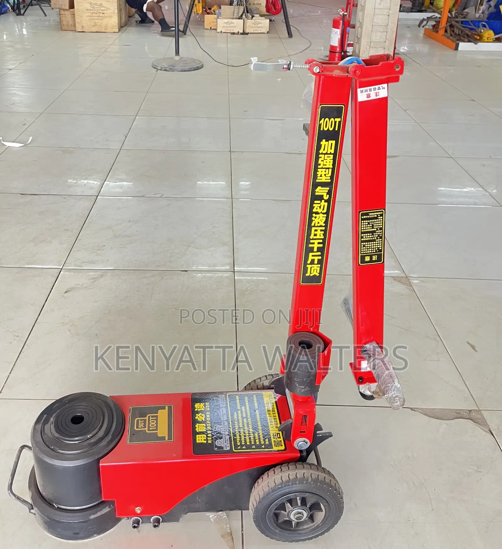 Pneumatic 100-50 Tons Hydraulic Floor Heavy Duty’S Jack