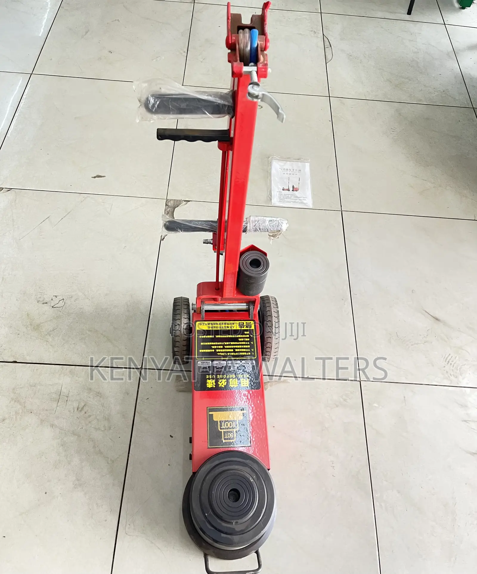 Pneumatic 100-50 Tons Hydraulic Floor Heavy Duty’S Jack